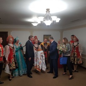 Встреча президента Молдавии